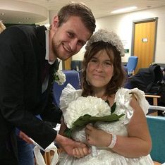 Una pareja contrae matrimonio en el hospital cuando a ella le quedan 48 horas de vida