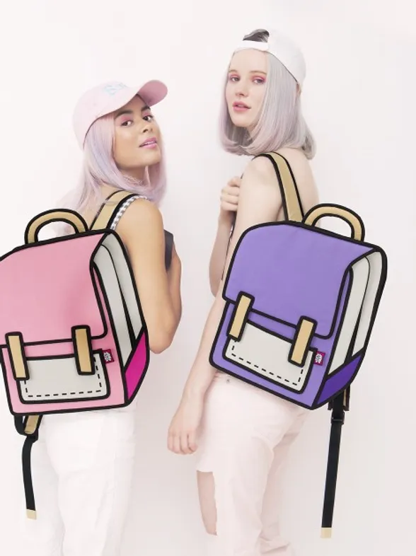 Jum From Paper: mochilas y bolsos que parecen dibujos animados