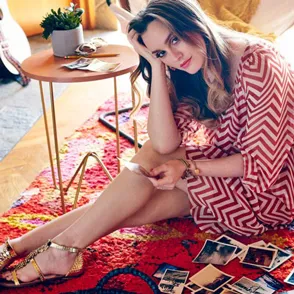 Leighton Meester para Jimmy Choo