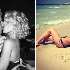 Sexy foto in bikini e baci romantici: le foto più belle della Marcuzzi in vacanza a Dubai