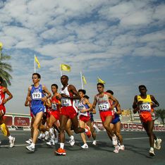 Au Qatar, des travailleurs immigrés forcés à courir un semi-marathon
