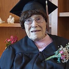 A 103 ans, elle obtient son baccalauréat