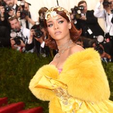 La robe jaune de Rihanna au Met Ball détournée par les internautes