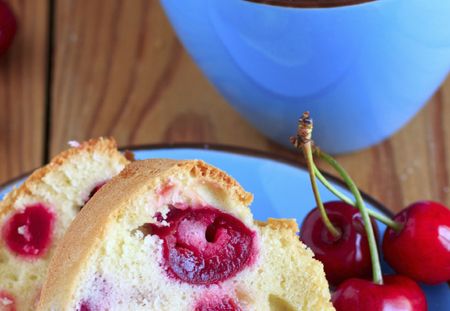La recette de l'adorable cherry cake au miel