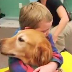 [Vídeo] Un perro logra devolverle la vida a un niño después de un accidente que le provocó un daño cerebral