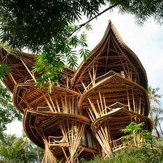 Construcciones de bambú: ¿te atreves a vivir en estas casas?