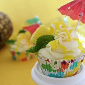 Receta de cupcakes de piña: un capricho de lo más veraniego