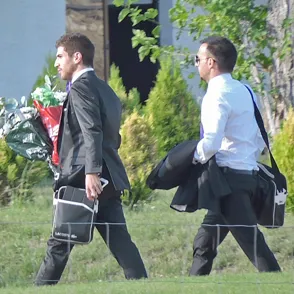 Así fue la boda 'búnker' de Alejandro Amenábar y David Blanco