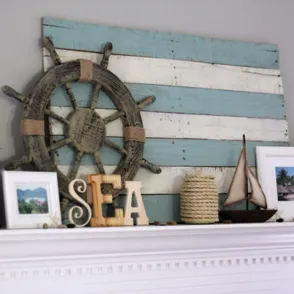 ¡Bienvenidas a bordo! Inspiración navy para el hogar