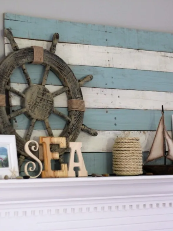 ¡Bienvenidas a bordo! Inspiración navy para el hogar