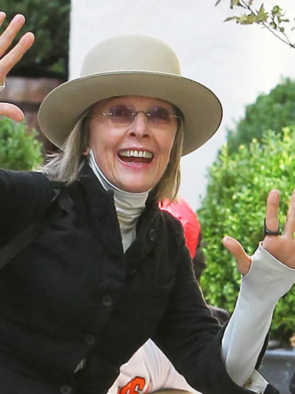 Diane Keaton y su look homeless, peor look de la semana