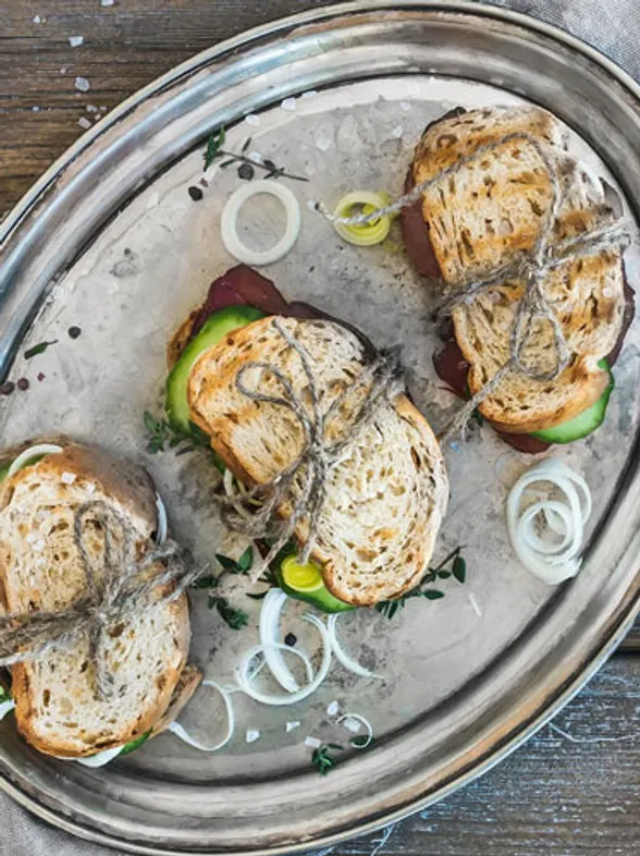 ¡Pan con pan! 10 ideas de bocadillos saludables y deliciosos para mantener la línea