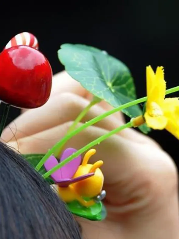 Plantas en la cabeza, la nueva tendencia capilar que arrasa en China