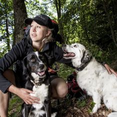 Une femme et ses chiens à l'assaut du Grand Nord