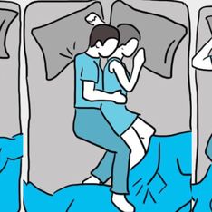 Test: ¿qué dice de tu relación la postura en la que dormís juntos?