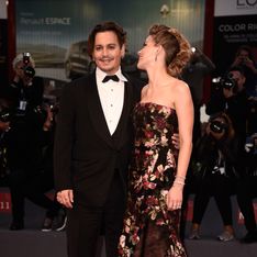 Johnny Depp et Amber Heard plus amoureux que jamais à la Mostra de Venise (Photos)