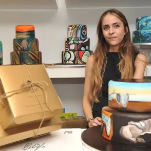 Descubre a la artista que recrea pinturas famosas sobre sus tartas