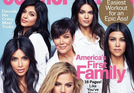 Les Kardashian, toutes réunies en couverture de Cosmopolitan US