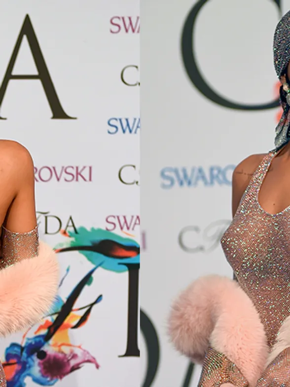 Transpar&ecirc;ncias ousadas n&atilde;o fazem mais parte do guarda-roupa de Rihanna