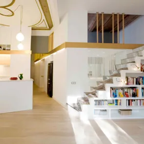 Ideas para aprovechar el hueco de la escalera