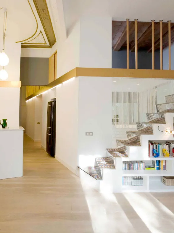 Ideas para aprovechar el hueco de la escalera