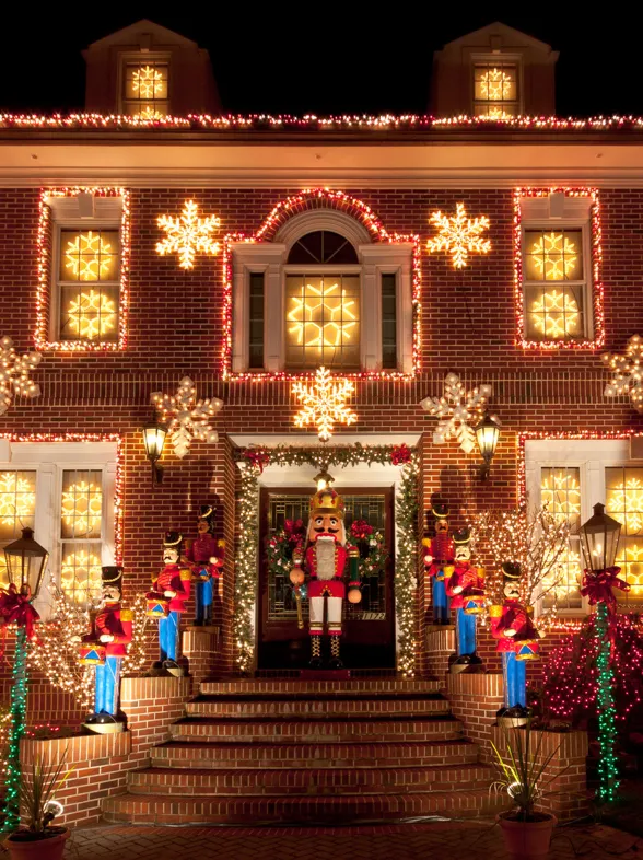 Las casas decoradas de Navidad más espectaculares