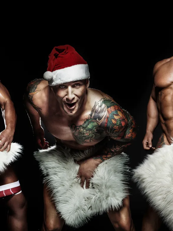 ¡Sube la temperatura en Laponia! Los Papá Noel más sexys