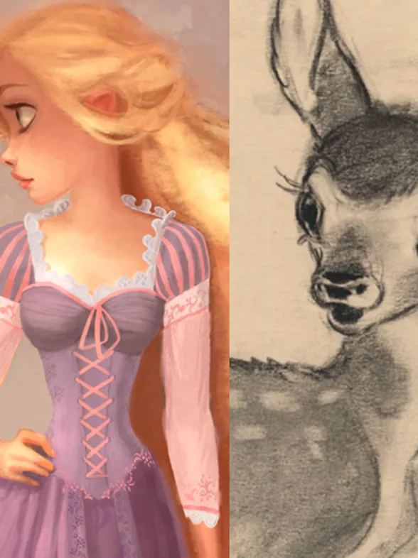 Do conceito &agrave; arte final dos filmes da Disney