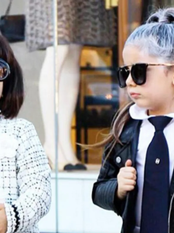 Nunca seremos tan fashion como estas gemelas de 4 años