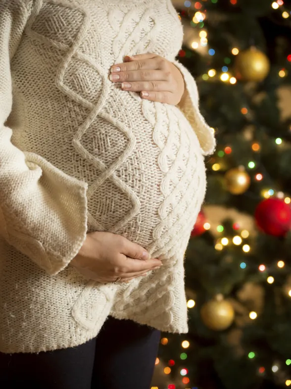 Embarazada en Navidad: ¿qué puedes comer?
