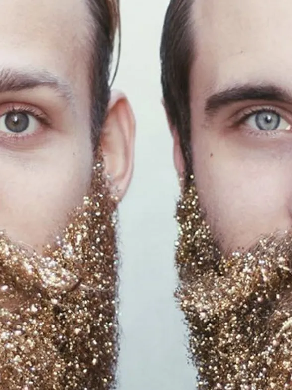 Guys Are Decorating Their Beards With Glitter And It's Pretty Epic