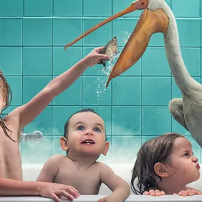 Este papá convierte a sus hijos en protagonistas de sus propios e increíbles cuentos