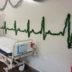 10 decoraciones navideñas en hospitales que hacen la estancia más dulce a sus pacientes