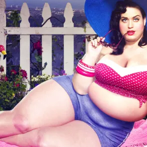 Photoshop a la inversa: ¿Cómo serían las celebrities con unos kilos de más?