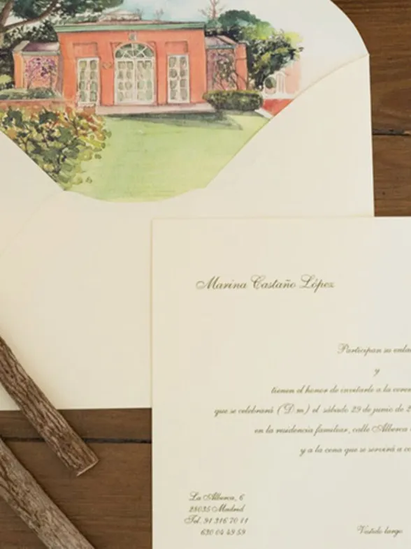 Papelería para bodas: invitaciones y demás tarjetas