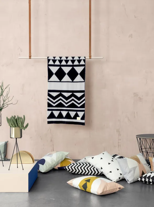 ¡Es pura matemática! las reglas básicas para decorar con la tendencia geométrica