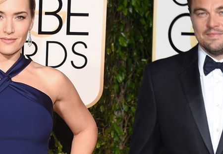 Leonardo DiCaprio et Kate Winslet câlins aux Golden Globes 2016 (Vidéo)