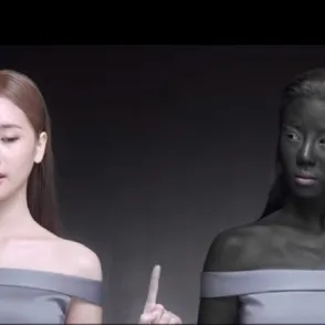 Retiran un anuncio de cosmética asiática por racista