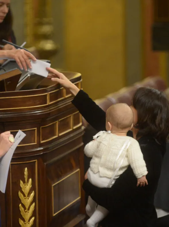 Los bebés también van al Congreso