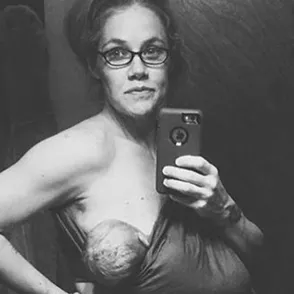 El selfie más auténtico: "Así es como queda tu cuerpo 24 horas después del parto"