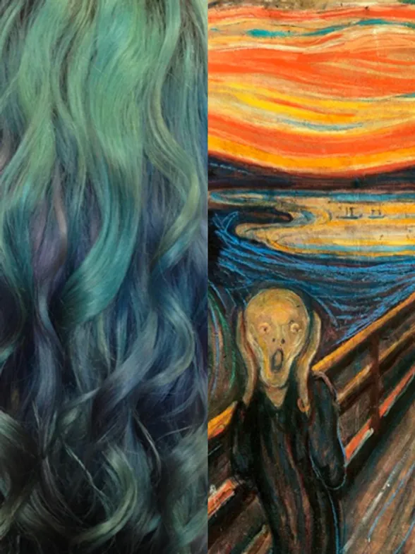 This Girl Can Dye Hair To Look Like Fine Art And We Are Obsessed