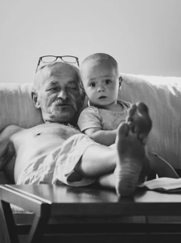 Estas fotografías te demostrarán que el amor entre abuelos y nietos es infinito