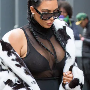 Kim Kardashian, nueva Cruella de Vil, peor look de la semana