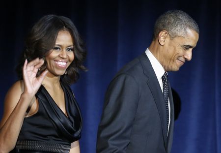 Les drôles de déclarations d'amour de Barack et Michelle Obama pour la Saint Valentin (Vidéo)