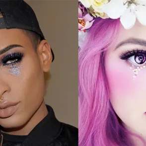 Forget Twinkly Roots And Sparkly Beards - Glitter Tears Is The Latest Trend To Be Crying Over