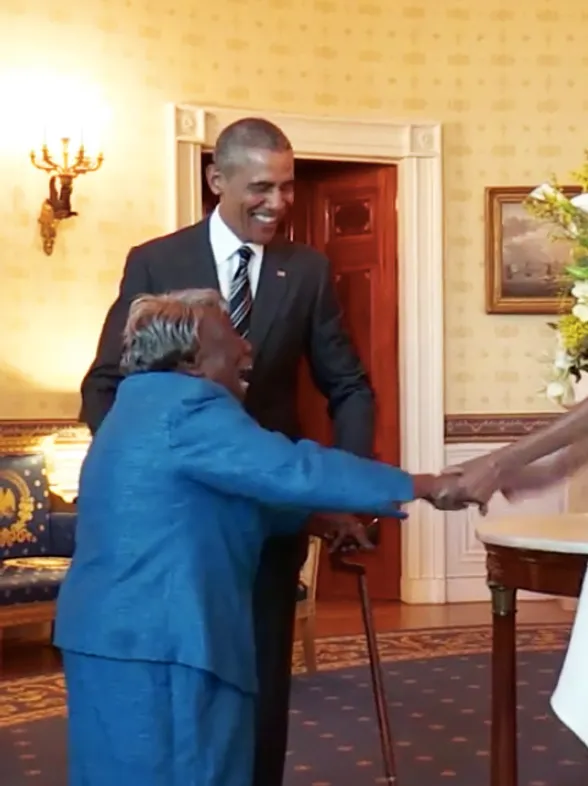 Barack Obama Dancing With an Excited 106 Year Old At The White House Will Melt Your Heart