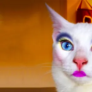 Así es la última moda que arrasa en Japón: gatos maquillados