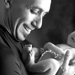 10 papás que buscaban la foto de su vida y acabaron muy mojados