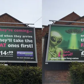 This Gym Is Using A Billboard Campaign To Fat-Shame People Into Joining