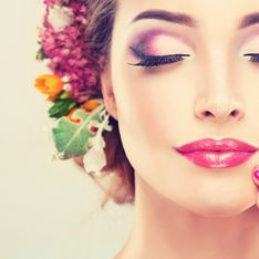 Eyeliner de flores: la tendencia más glam de la primavera